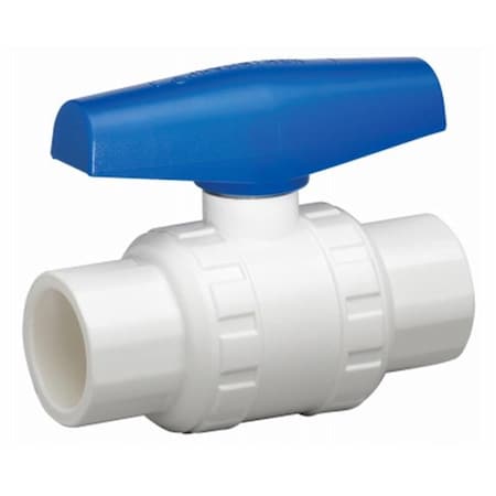 Homewerks Homewerks VBVP40E8B 2 in. Solvent Ball Valve - White 346885